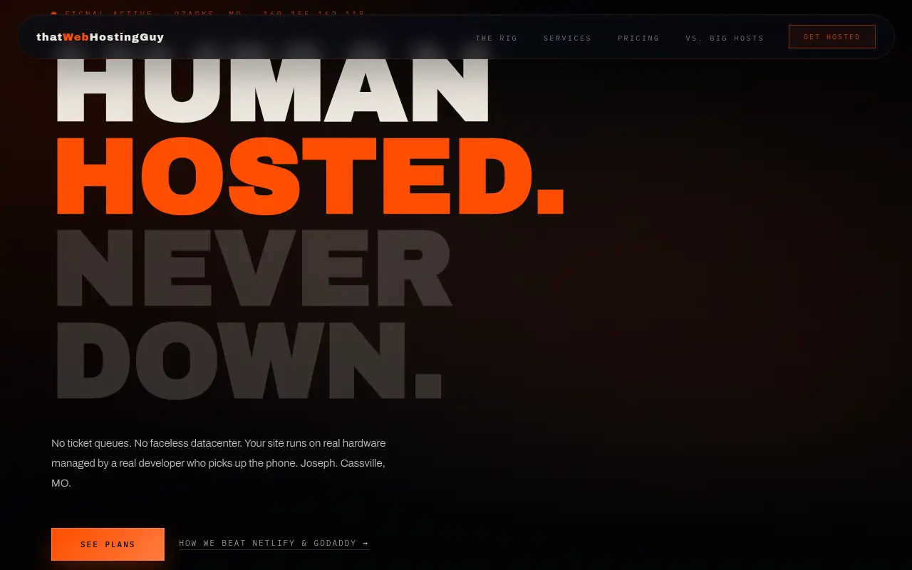 Homepage screenshot of Edge Revival | Professional Knife Sharpening, Demos & Portfolio site